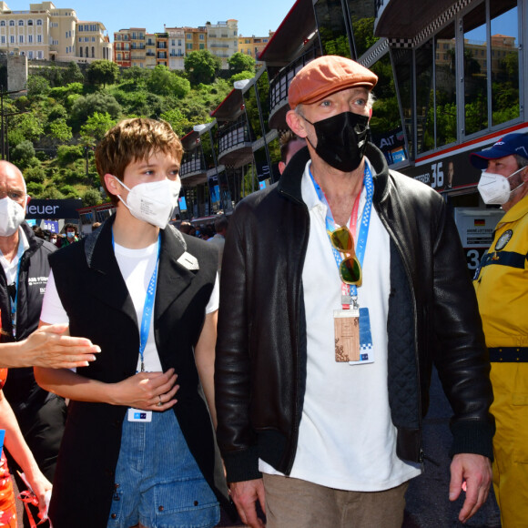 Léa Seydoux, Vincent Cassel - People lors de la 4ème édition du E-Prix De Monaco 2021 le 8 mai 2021 © Bruno Bebert / Bestimage