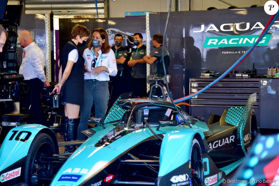 Léa Seydoux - People lors de la 4ème édition du E-Prix De Monaco 2021 le 8 mai 2021 © Bruno Bebert / Bestimage