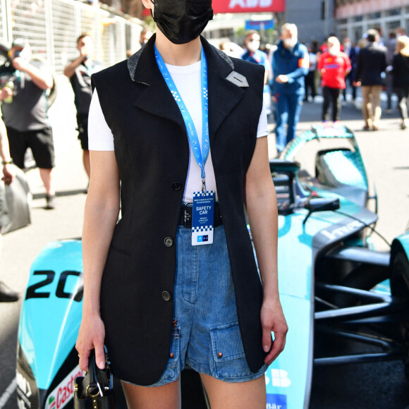 Léa Seydoux - People lors de la 4ème édition du E-Prix De Monaco 2021 le 8 mai 2021 © Bruno Bebert / Bestimage