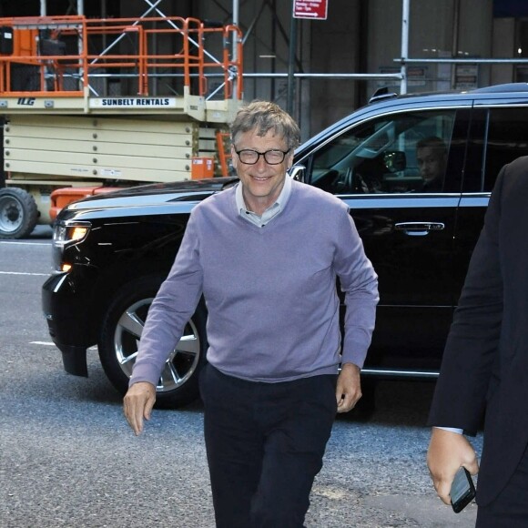 Bill Gates se rend à une conférence à New York le 6 novembre 2019.