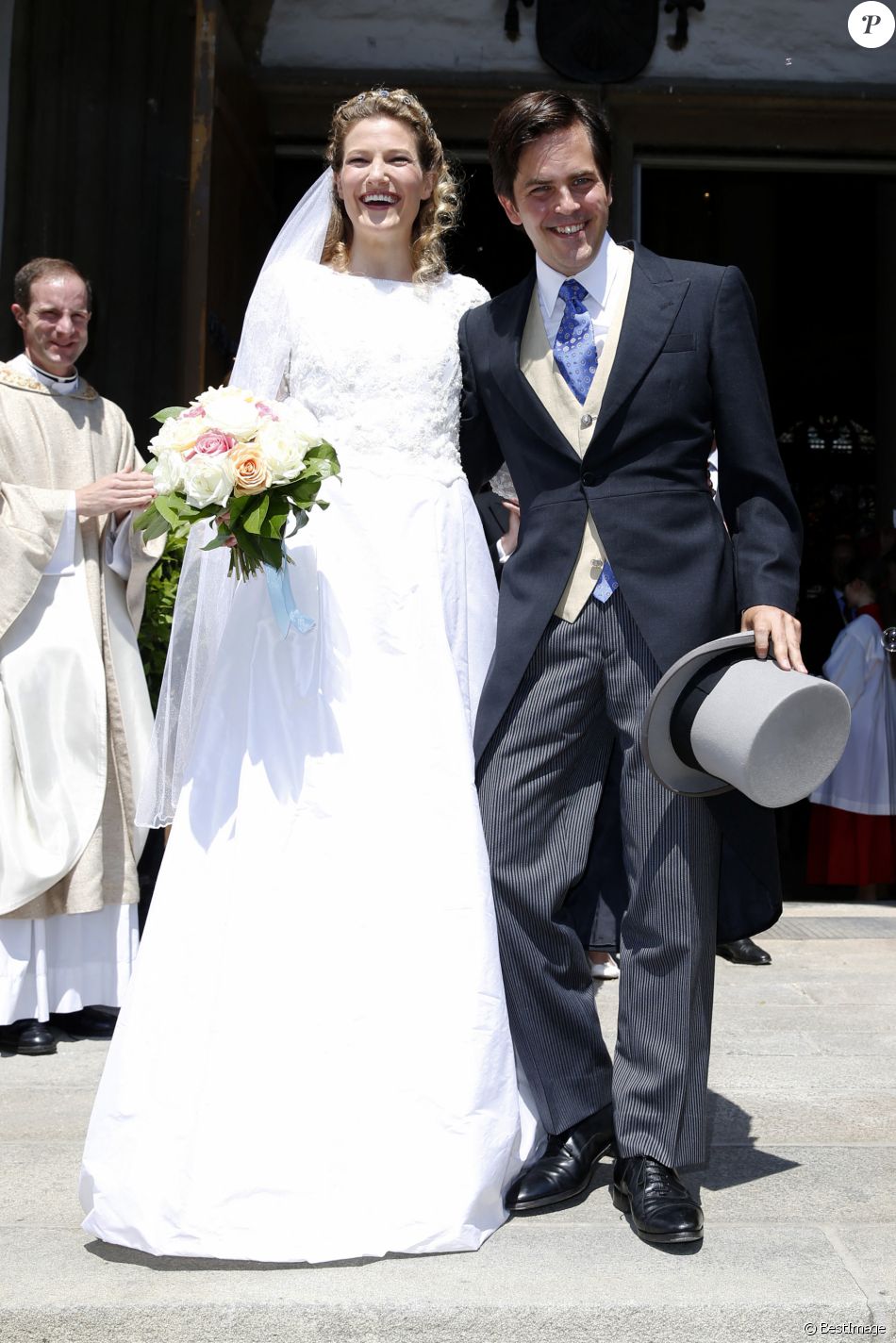 Mariage du prince François d'Orléans avec Teresa von Einsiedel à Straubing en Allemagne.