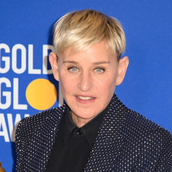 Ellen DeGeneres - Pressroom de la 77ème cérémonie annuelle des Golden Globe Awards au Beverly Hilton Hotel à Los Angeles, le 5 janvier 2020.