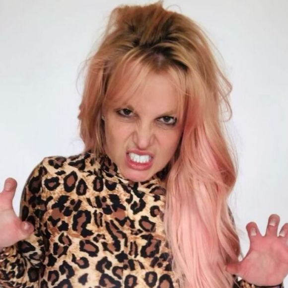 Britney Spears, transformée et déguisée sur Instagram. Mai 2021.