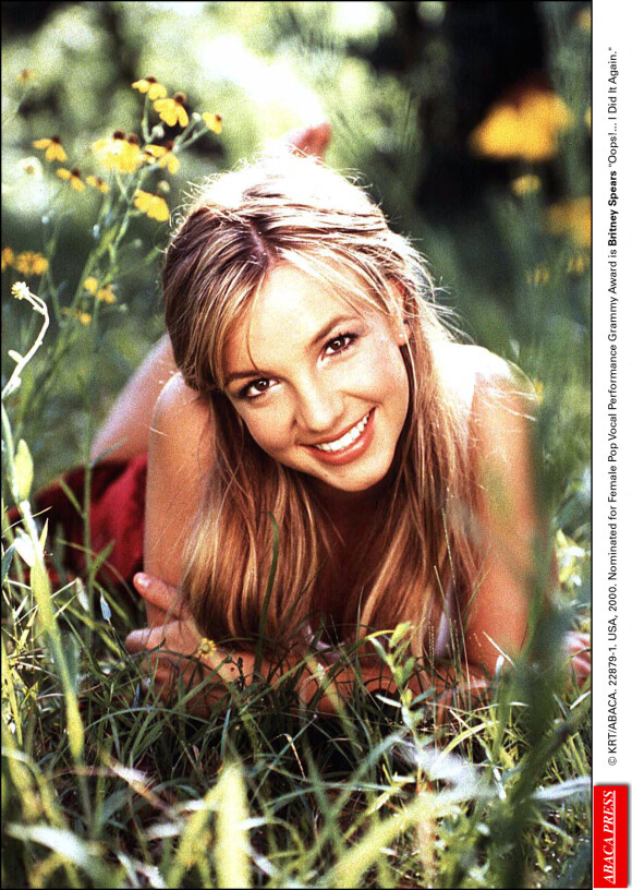 Portrait de Britney Spears en 2000.