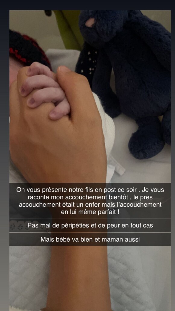 Julia Paredes et Maxime Parisi parents pour la deuxième fois, le 25 juin 2021