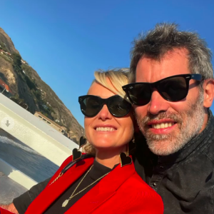 Jalil Lespert et Laeticia Hallyday sur Instagram, le 11 mai 2021.