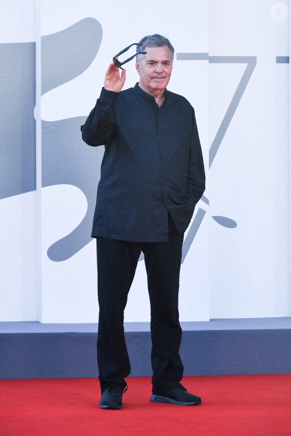 Amos Gitai - Red carpet de la projection du film "Laila in Haifa" lors de la 77ème édition du festival international du film de Venise (Mostra), le 8 septembre 2020.