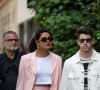 Semi exclusif - Nick Jonas et sa femme Priyanka Chopra arrivent à Dior Office pour les dernières retouches et les derniers essayages pour le mariage de J.Jonas et S.Turner, Paris, le 25 juin 2019.