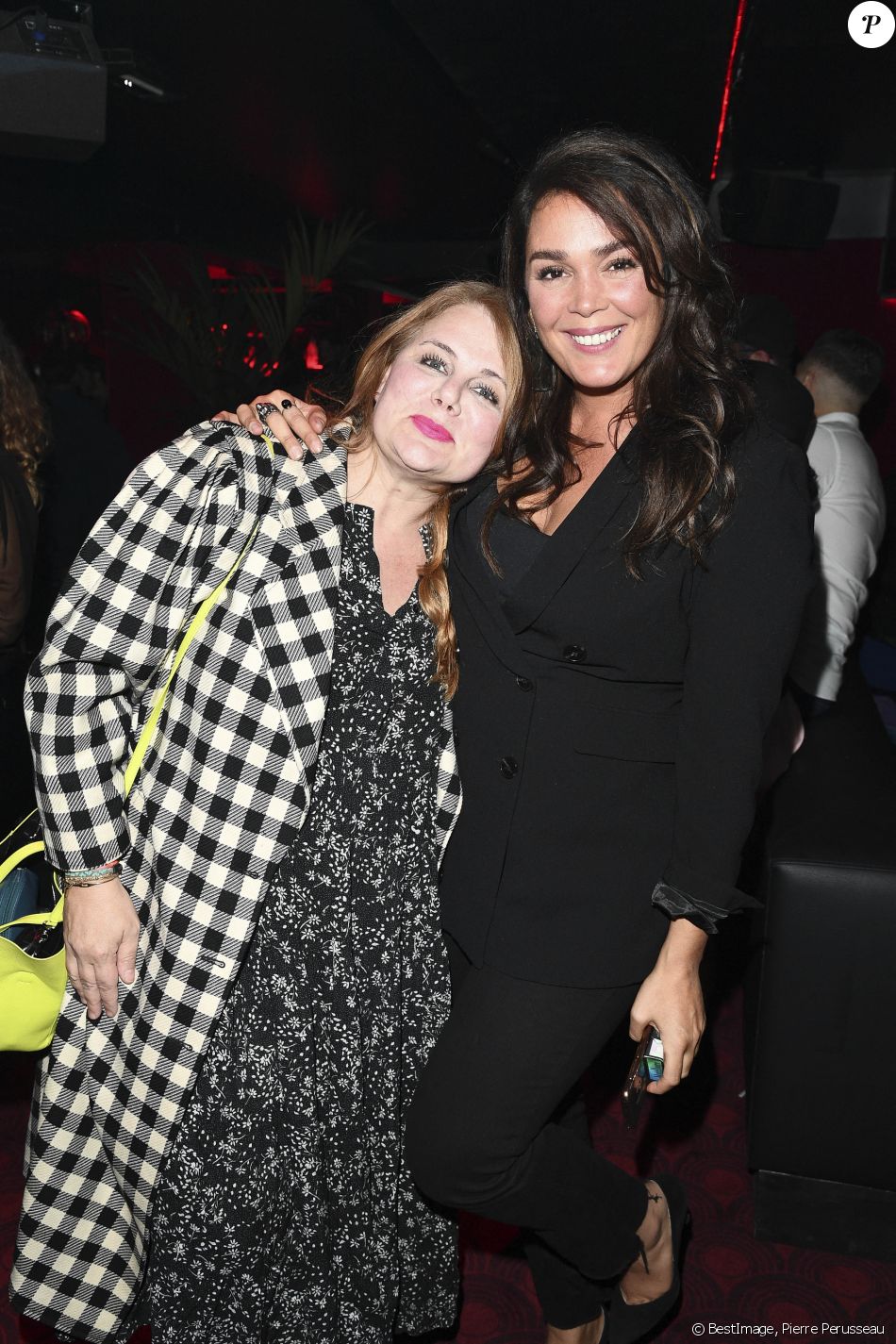 Arianne Seguillon, Lola Dewaere lors de l'opening du Roxie Club à Paris le 10 octobre 2019. © Pierre Perusseau / Bestimage