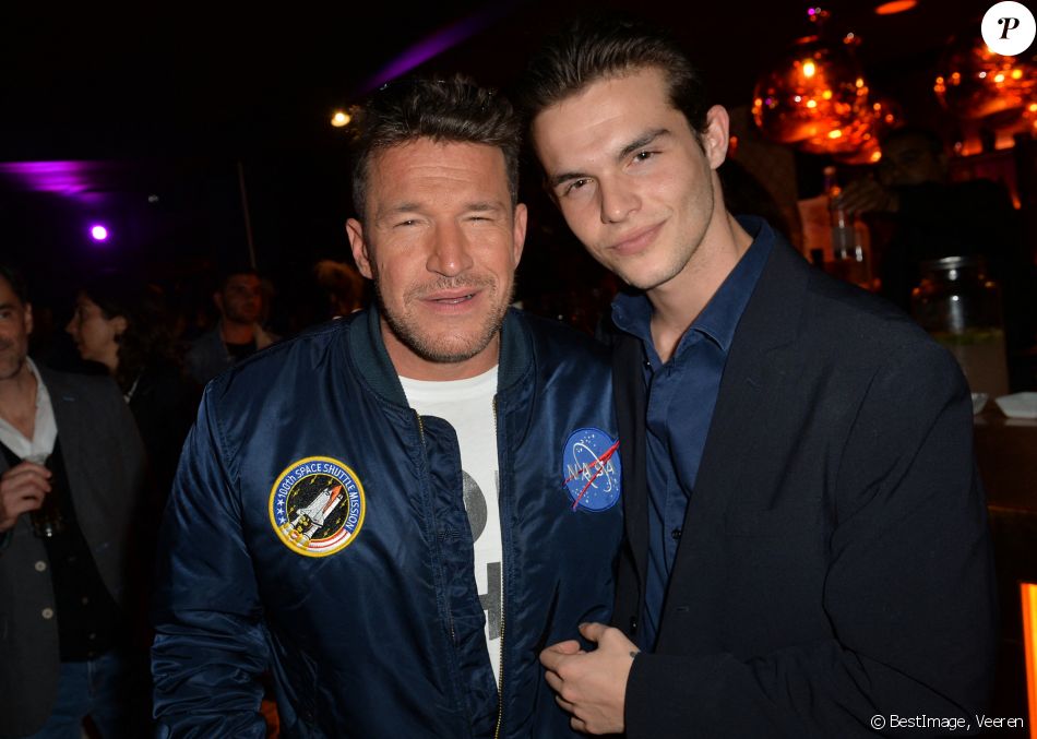 Exclusif - Benjamin Castaldi et son fils Julien Castaldi - Lancement de la plate forme "Kikandou" booking d'influenceurs en collaboration avec R. Orlinski à Paris le 12 juin 2019. © Veeren/Bestimage