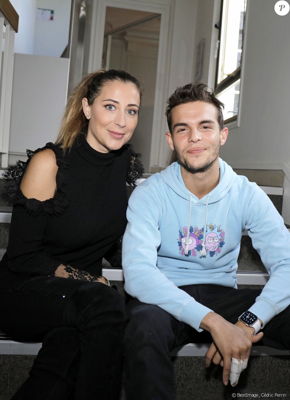 Exclusif - Magali Berdah et Julien Castaldi - Enregistrement de l'émission "L'instant de Luxe" pour la chaîne "Non Stop People" à Paris le 10 octobre 2019. © Cédric Perrin/Bestimage