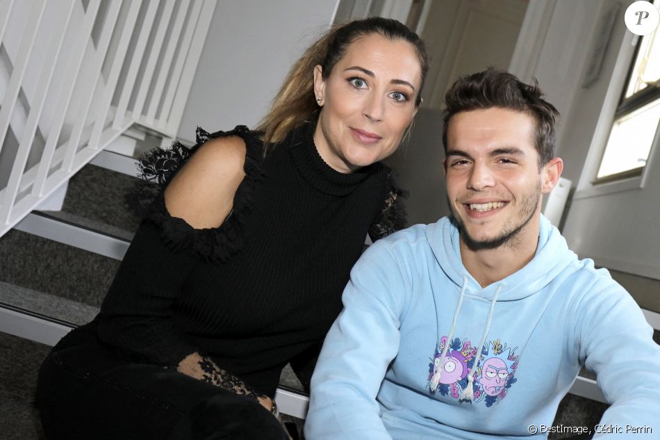 Exclusif - Magali Berdah et Julien Castaldi - Enregistrement de l'émission "L'instant de Luxe" pour la chaîne "Non Stop People" à Paris le 10 octobre 2019. © Cédric Perrin/Bestimage