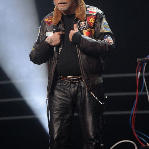 Le chanteur Renaud (Renaud Séchan) (Prix spécial de la Sacem) - Grand Prix Sacem 2018 à la salle Pleyel à Paris présenté par V. Dedienne, le 10 décembre 2018. © Veeren/Bestimage