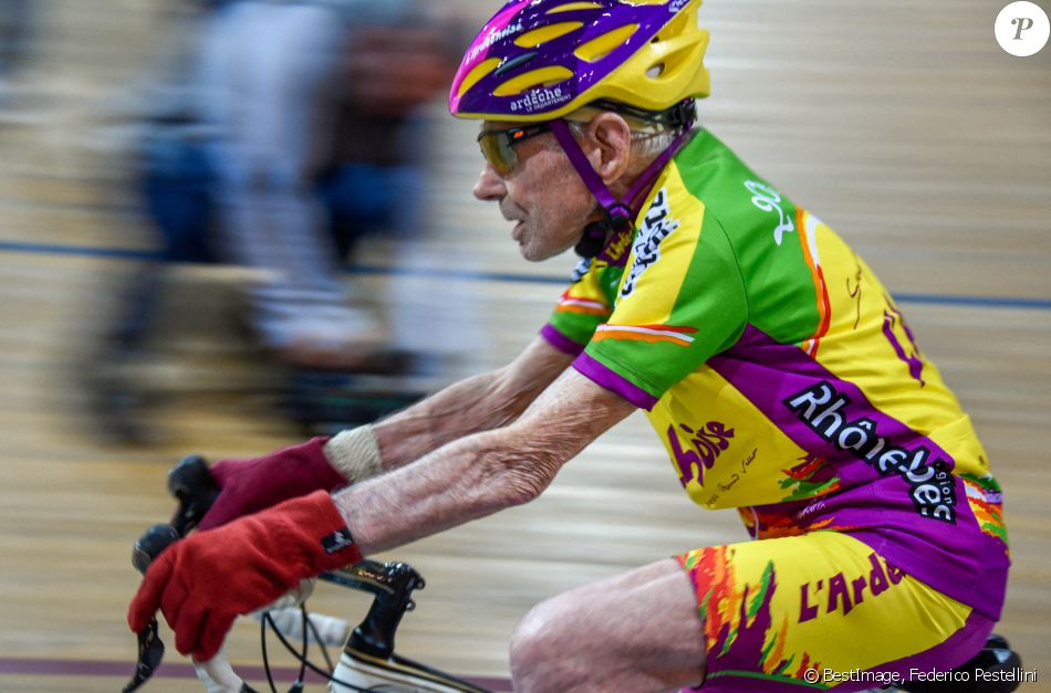 Robert Marchand fête ses 107 ans sur un vélo © Federico Pestellini/Panoramic/Bestimage