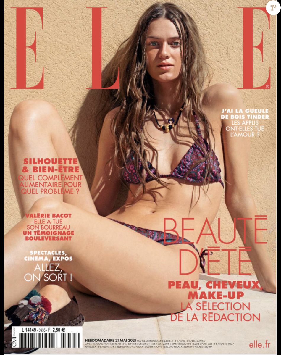Couverture du magazine Elle du 21 mai 2021.