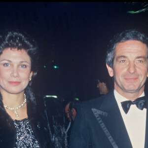 Archives - Ivan Levaï et Anne Sinclair en 1989