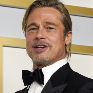 Brad Pitt - 93e cérémonie des Oscars dans la gare Union Station à Los Angeles