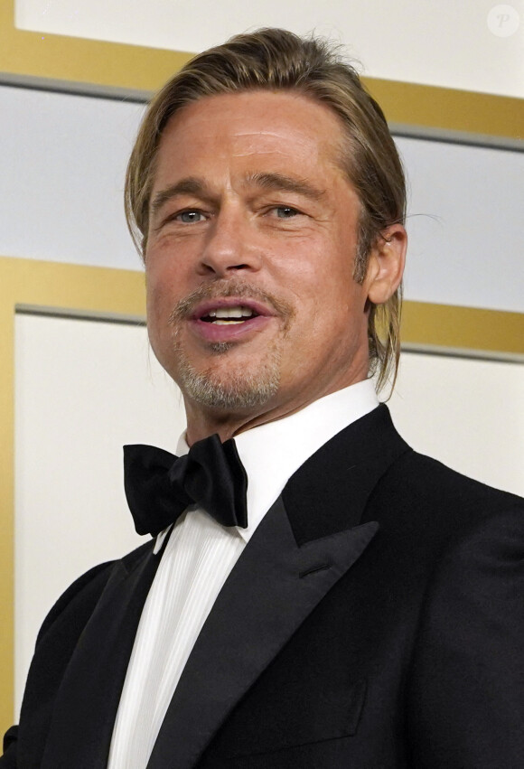 Brad Pitt - 93e cérémonie des Oscars dans la gare Union Station à Los Angeles