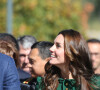 Le prince William et Catherine Kate Middleton, la duchesse de Cambridge assistent à un match de volley-ball féminin dans le gymnase du campus Okanagan de l'Université de la Colombie-Britannique à Kelowna, dans le cadre de leur voyage officiel au Canada, le 27 septembre 2016.