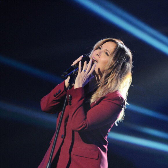 Exclusif - Hélène Segara - 2e partie de soirée - Enregistrement de l'émission "Duos Mystères" à la Seine Musicale à Paris. Le 1er février 2021 © Gaffiot-Moreau / Bestimage