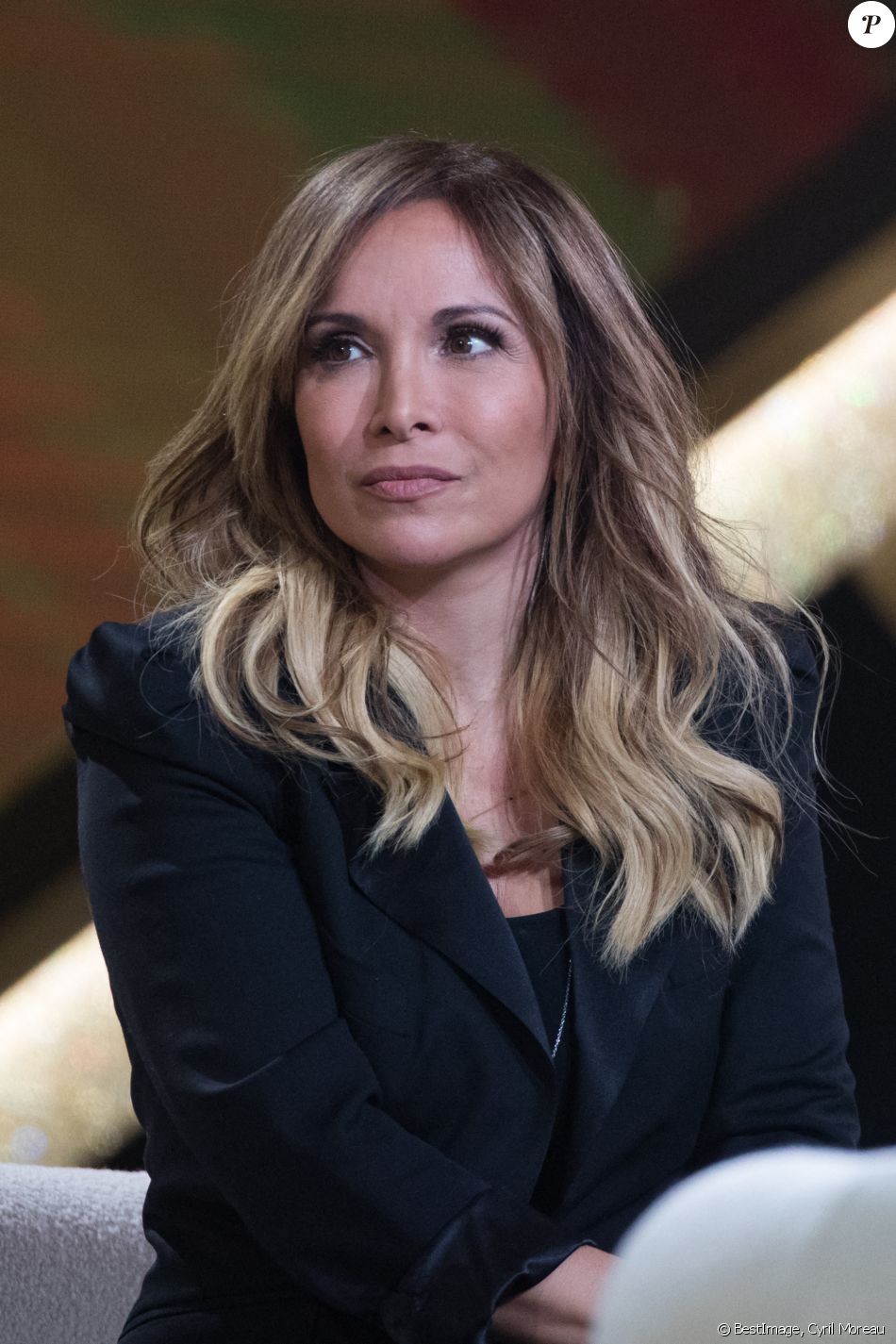 Exclusif - Hélène Segara - Enregistrement de l'émission "La Lettre", présentée par S.Davant. Le 16 octobre 2020 © Cyril Moreau / Bestimage