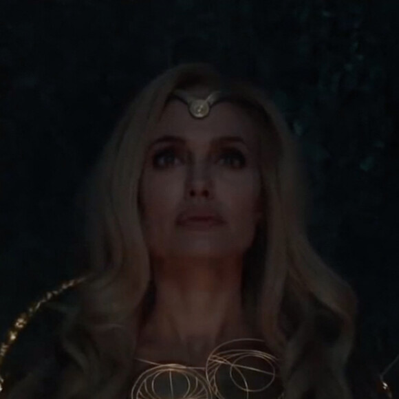 Angelina Jolie dans la bande-annonce du nouveau film Marvel "Eternals". Le 24 mai 2021.