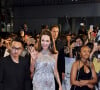 Maddox Jolie-Pitt, Angelina Jolie et Zahara Jolie-Pitt - Première du film "Maléfique : Le Pouvoir du mal" au Roppongi Hills Arena à Tokyo, Japon, le 3 octobre 2019.