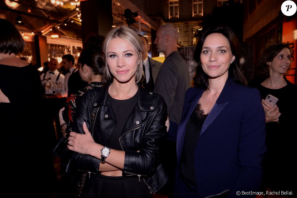 Nathalie Péchalat et Marion Rousse lors de la soirée de réouverture de la boutique "Breitling", située rue de la Paix. Paris, le 3 octobre 2019. © Rachid Bellak/Bestimage