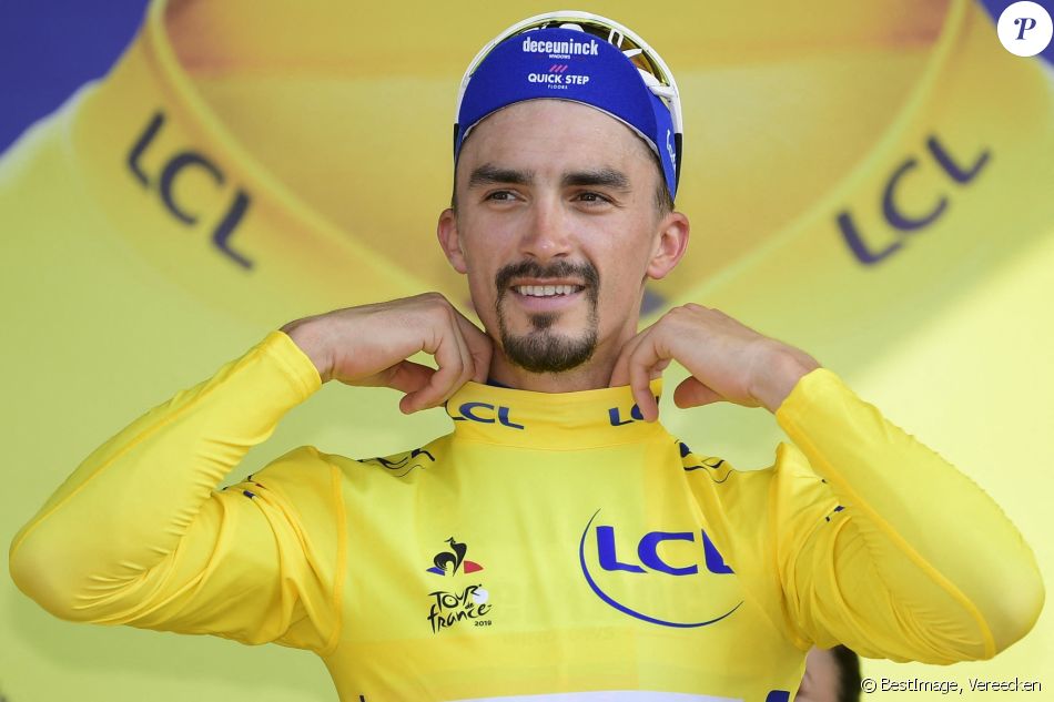 Julian Alaphilippe sur le Tour de France, à Nîmes le 23 juillet 2019. © Vereecken/Panoramic/Bestimage