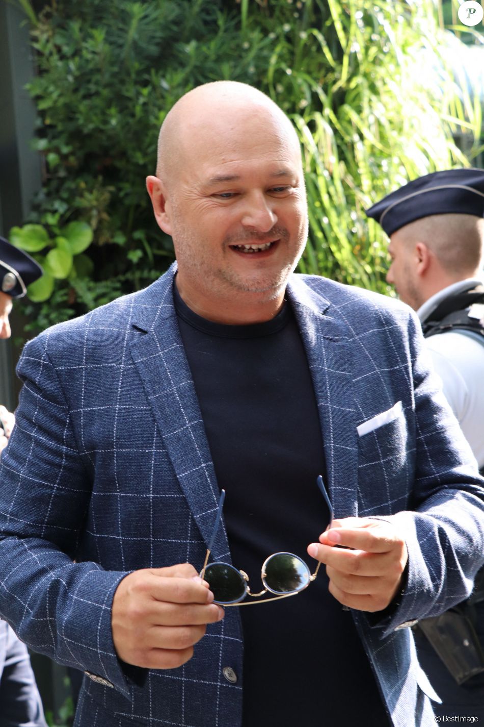 Exclusif - Sébastien Cauet - Célébrités à l'enregistrement de l'émission "Vivement Dimanche" au studio Gabriel à Paris, France, le 3 juin 2019.