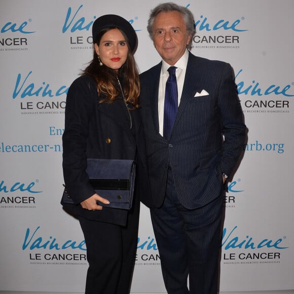 Joyce Jonathan et Michel Oks - Gala de l'association "Vaincre le cancer" au Cercle de l'Union Interalliée à Paris. Le 20 novembre 2019. © Veeren/Bestimage