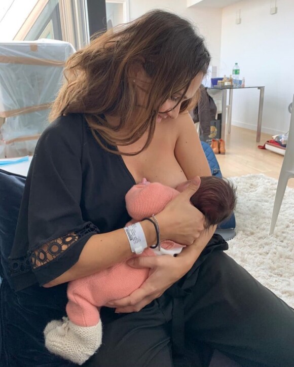 Joyce Jonathan et sa fille Ghjulia sur Instagram. Le 8 novembre 2020.