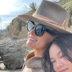 Laeticia Hallyday et sa fille Joy sur Instagram, le 7 avril 2021.