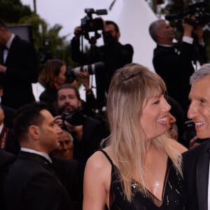 Nagui (Nagui Fam) et sa femme Mélanie Page à la première de "Douleur et Gloire" lors du 72ème Festival International du Film de Cannes, le 17 mai 2019. © Rachid Bellak/Bestimage 