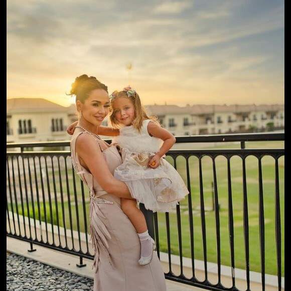 Jazzz Correia avec sa fille Chelsea, mai 2021