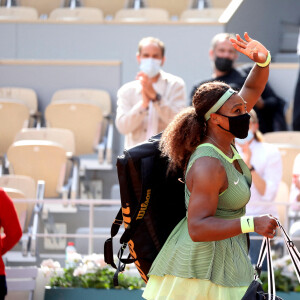 Serena Williams a battu Danielle Rose Collins au 3ème tour simples dames des Internationaux de France de tennis de Roland-Garros. Paris, le 4 juin 2021. © Dominique Jacovides/Bestimage