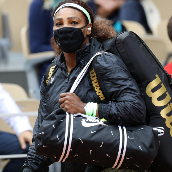 Serena Williams a battu Danielle Rose Collins au 3ème tour simples dames des Internationaux de France de tennis de Roland-Garros. Paris, le 4 juin 2021. © Dominique Jacovides/Bestimage