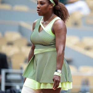 Serena Williams a battu Danielle Rose Collins au 3ème tour simples dames des Internationaux de France de tennis de Roland-Garros. Paris, le 4 juin 2021. © Federico Pestellini/Bestimage