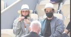 Roland-Garros : Carla Ginola, beauté masquée et amoureuse en tribunes