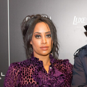 Exclusif - Le rappeur Gims et sa femme Demdem Djuna lors du photocall de la 14ème édition du Casa Fashion Show au Sofitel Casablanca Tour Blanche à Casablanca, Maroc, le 20 avril 2019. © Philippe Doignon/Bestimage