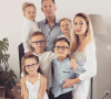Camille Santoro (Familles nombreuses, la vie en XXL) et sa famille sur Instagram