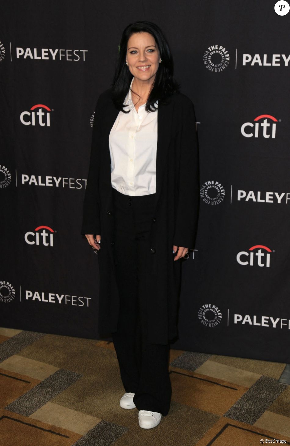 Andrea Parker au photocall de la série "Pretty Little Liars" au 34ème Paley festival à Los Angeles le 25 mars 2017.