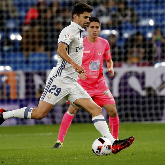 Enzo Zidane lors du match Real Madrid - Cultural Leonesa, en 2016.