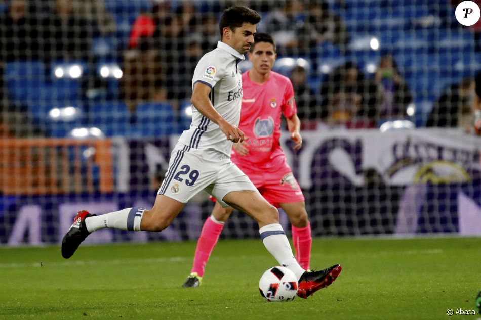 Enzo Zidane lors du match Real Madrid - Cultural Leonesa, en 2016.