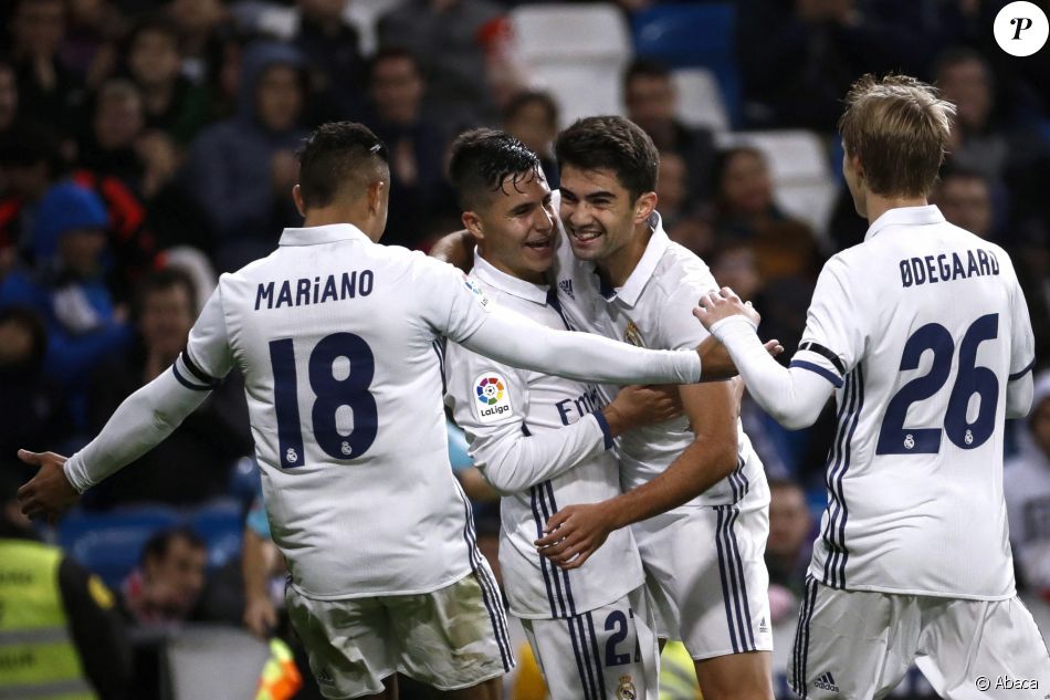 Enzo Zidane lors du match Real Madrid - Cultural Leonesa, en 2016.