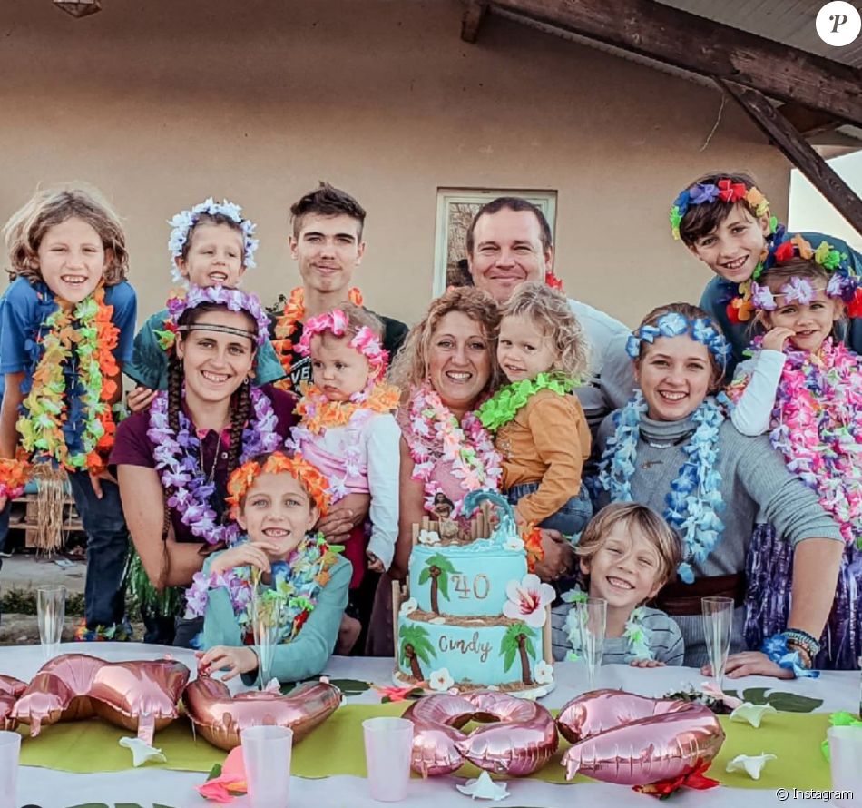 La famille Van Der Auwera (Familles nombreuses, la vie en XXL) sur Instagram