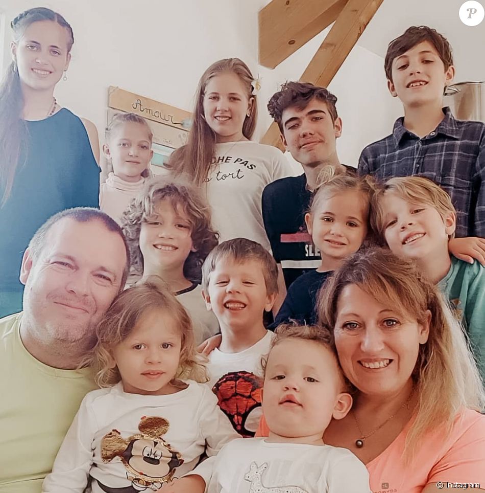 La famille Van Der Auwera (Familles nombreuses, la vie en XXL) sur Instagram
