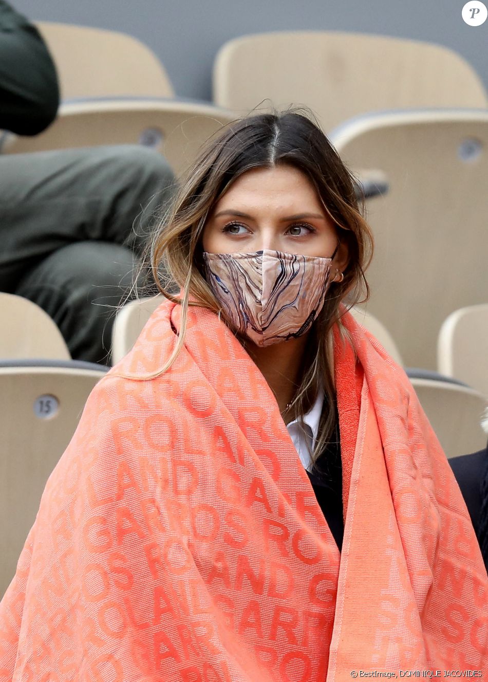 Camille Cerf, lors des internationaux de tennis de Roland Garros à Paris le 6 octobre 2020. © DOMINIQUE JACOVIDES / BESTIMAGE