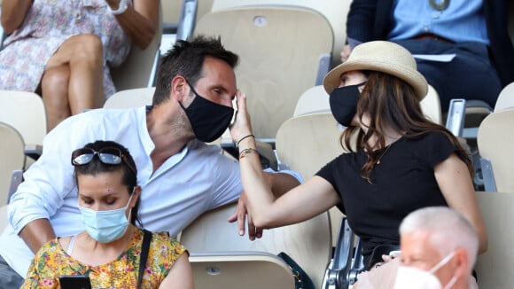 Christophe Michalak et Constance Jablonski : En amoureux à Roland-Garros