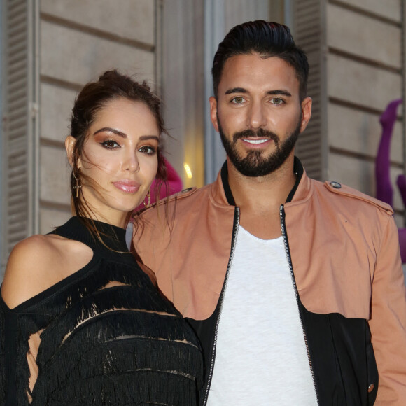 Nabilla Benattia et son compagnon Thomas Vergara à la soirée Jean-Paul Gaultier "Scandal Discothèque" Party organisée à la Fondation Dosne-Thiers à Paris. © Denis Guignebourg/Bestimage